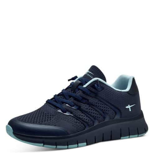 En bekväm och snygg Tamaris Sneaker sportig vardagssko (dam) med en snygg logga