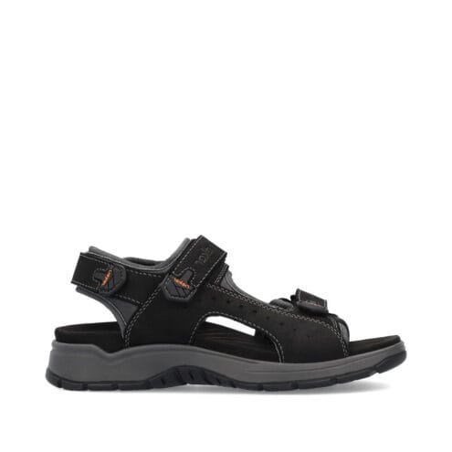 bekväma Rieker 26951-00 sandaler (herr) - insoda profil