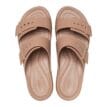 Crocs Brooklyn Buckle Low platåsandaler (unisex) med bekväm sula - ovanifrån