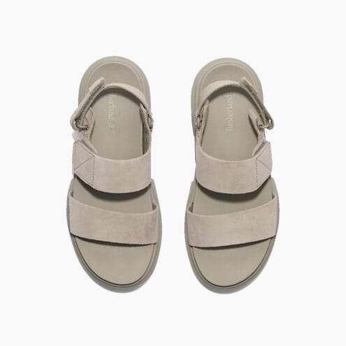 Ett par Stilfulla och bekväma Timberland Greyfield Sandal 2-strap tofflor (dam)