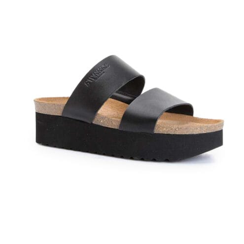 Sweeks Hedda slip-in sandaler (dam) snett framifrån