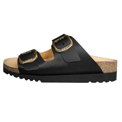 Scholl Ilary 2 straps sandaler med stilrena spännen