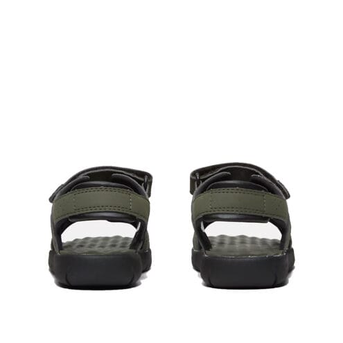 Baksida häl på lekvänliga Timberland Perkins Row 2-strap sandal (barn/junior)
