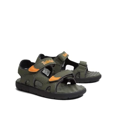Ett par lekvänliga Timberland Perkins Row 2-strap sandal (barn/junior)