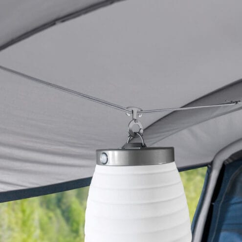 lampa i Outwell Sky 6 tunneltält för 6 personer
