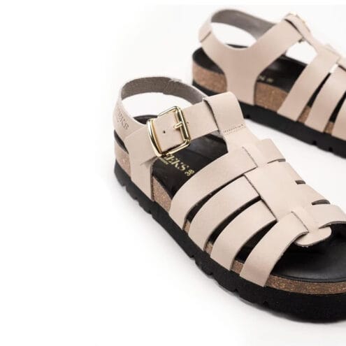 detaljer på Sweeks Edit sandaler med remmar (dam)