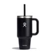 Hydro Flask All Around Travel Tumbler med sugrör 32oz i färgen svart