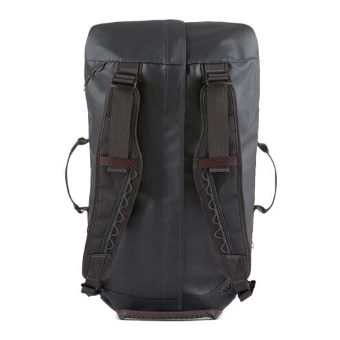 Baksida med vadderade axelremmar på Klättermusen Ydalir Duffelbag 40L slitstark duffelväska (unisex)