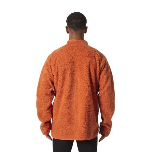 Baksida av Helly Hansen Box Pile 2.0 fleecejacka (herr) på en modell