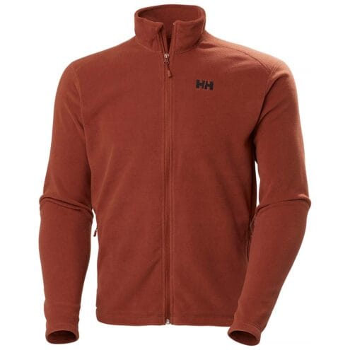 Helly Hansen Daybreaker Fleece Jacket fleecejacka (herr) i en rödorange färg