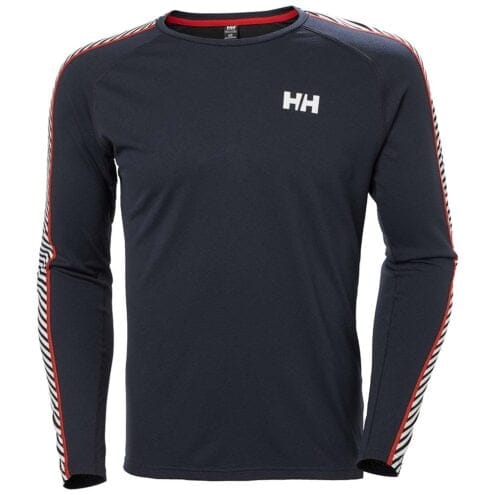 En lätt och bekväm Helly Hansen Lifa Active Stripe Crew (herr)