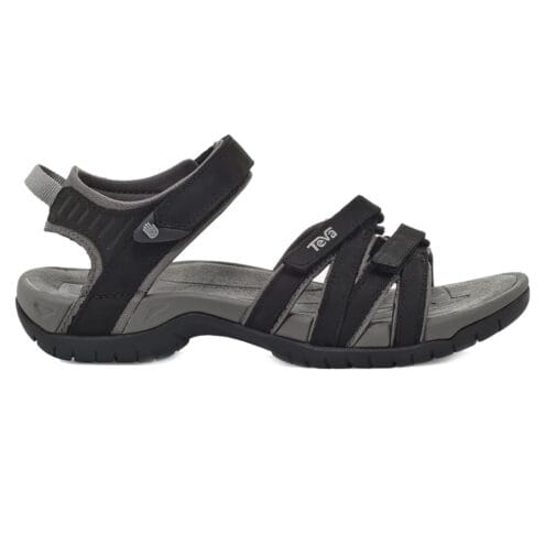 En lyxig Teva Tirra Leather lädersandaler (dam) i färgen black