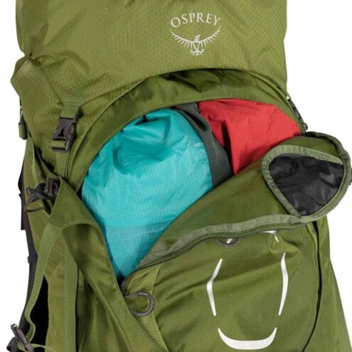 Ytterfack på Osprey Aether 55L vandringsryggsäck (herr)
