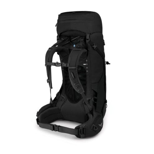 Baksida av Osprey Aether 55L vandringsryggsäck (herr)