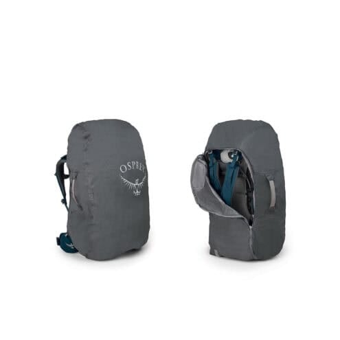 Demostartion om öppning på Osprey Fairview Trek 50L vandrings och reseryggsäck (dam)