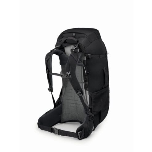 Baksida av Osprey Farpoint Trek 55L vandrings och reseryggsäck (herr)