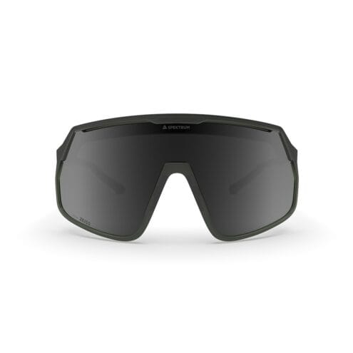 Spektrum LOM Moss Green - Smoke Lens sportglasögon (unisex) rakt framifrån