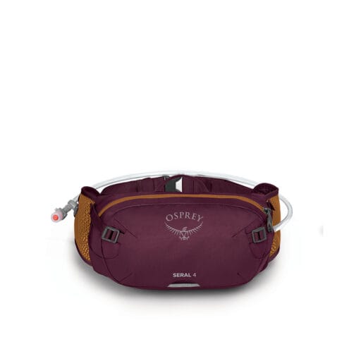 Osprey Seral 4 cykelväska purple fram