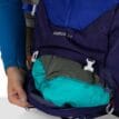 lättåtkomligt fack på Osprey Sirrus 34L vandringsryggsäck (dam)