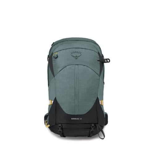Baksida av Osprey Sirrus 34L vandringsryggsäck (dam)