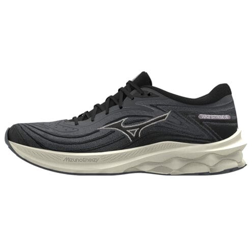profil av stabil och stötdämpande Mizuno Wave Skyrise 5 löparskor (dam)