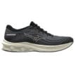 stabil och stötdämpande Mizuno Wave Skyrise 5 löparskor (dam) i en svart/vit färg