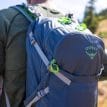 övre fack på Osprey Sportlite 25 dagsryggsäck (unisex)