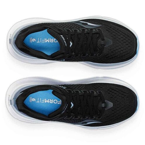 Bekväma och ergonomiska Saucony Guide 17 löparskor (dam) - ovanifrån