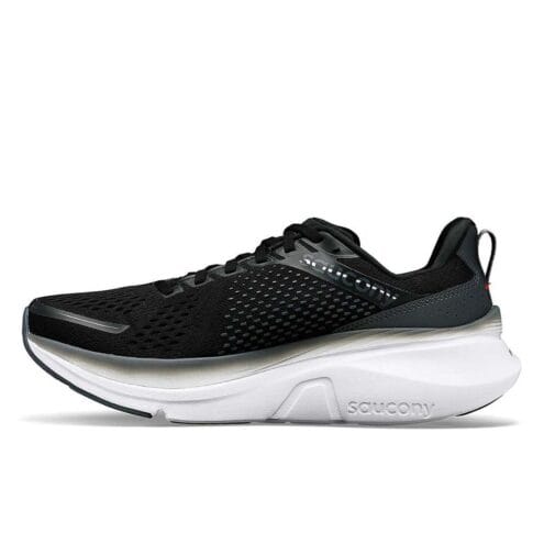 Insida profil av bekväma och ergonomiska Saucony Guide 17 löparskor (herr)