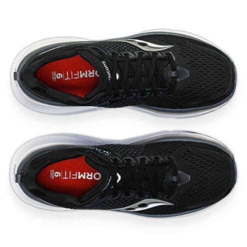 bekväma och ergonomiska Saucony Guide 17 löparskor (herr)-ovanifrån