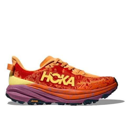 En bekväm och stötdämpande HOKA Speedgoat 6 traillöparskor (herr)