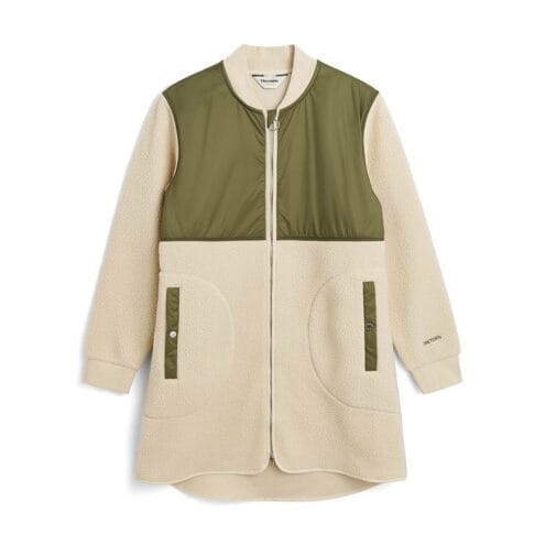 Tretorn Long Pile Jacket pilejacka i färgen Kalamata