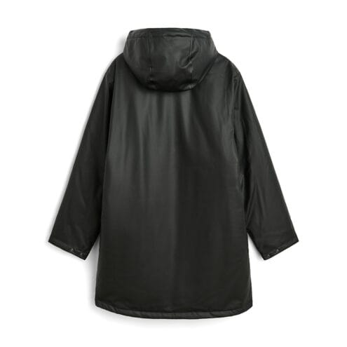 Baksidan av Wings Padded RainCoat vadderad regnjacka i färgen svart