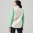 Baksida av Casall High Collar Pile Vest pileväst (dam)