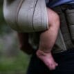 fotstöd på Osprey Poco Soft Child Carrier bärsele (unisex)