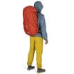 Osprey HiVis Raincover regnskydd (unisex) på en ryggsäck