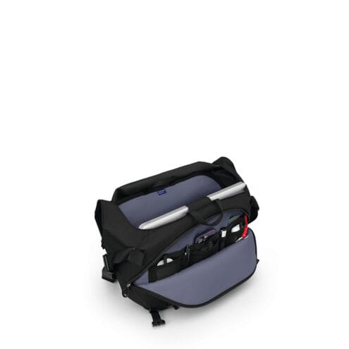 en öppen Osprey Metron Messenger 18 cykelväska (unisex) (2025)