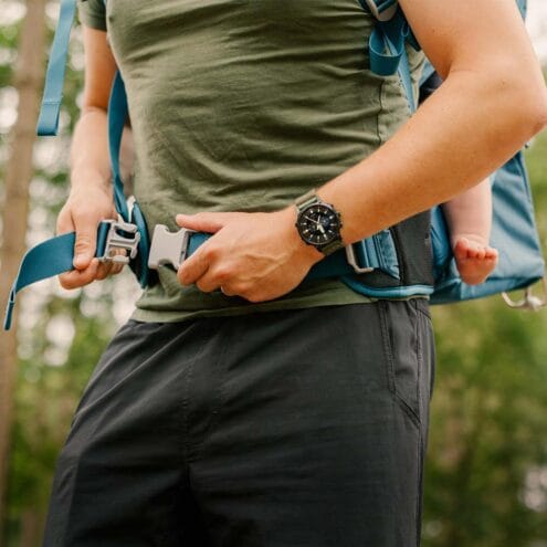 midja på Osprey Poco SLT 22L bärstol (unisex)