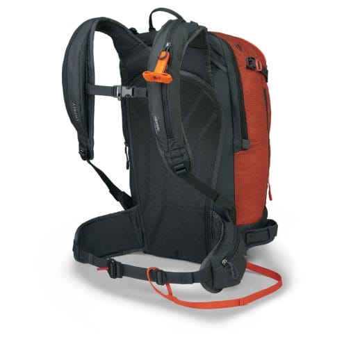 Soelden Pro E2 Airbag Pack 32 lavinryggsäck (herr) snett bakifrån