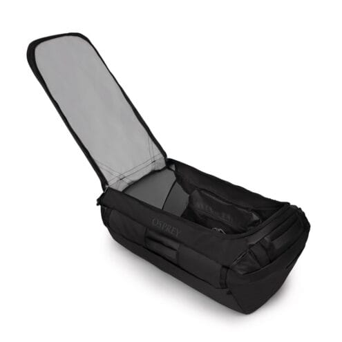 en öppen Osprey Transporter Duffel 150L (unisex)