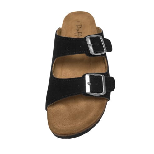 Duffy 8639336 sandaler i svart ovanifrån