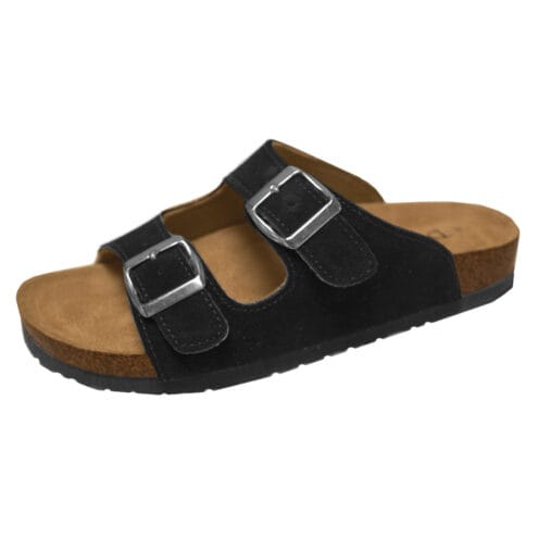 Duffy 8639336 sandaler med silvriga spännen