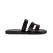 en svart Duffy 9721168 sandaler (dam)