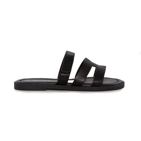 en svart Duffy 9721168 sandaler (dam)