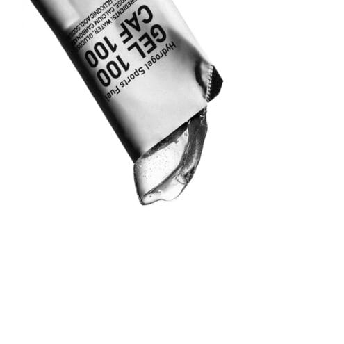 Maurten Gel 100 närbild koffein