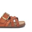 detaljer på brun Duffy 8657502 sandaler (dam)