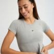 en tight och bekväm Röhnisch Seamless Flex Tee träningströja (dam)