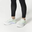 ett par Saucony Wave Inspire 21 löparskor (dam) på en modell