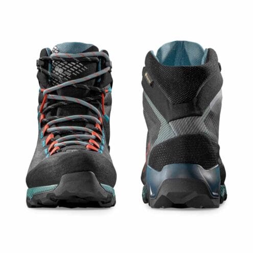 bak och framsida av La Sportiva Aequilibrium Hike GTX vandringskängor (dam)
