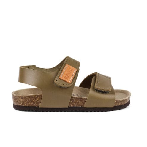 Kavat Bomhus sandaler (barn) i färgen khaki